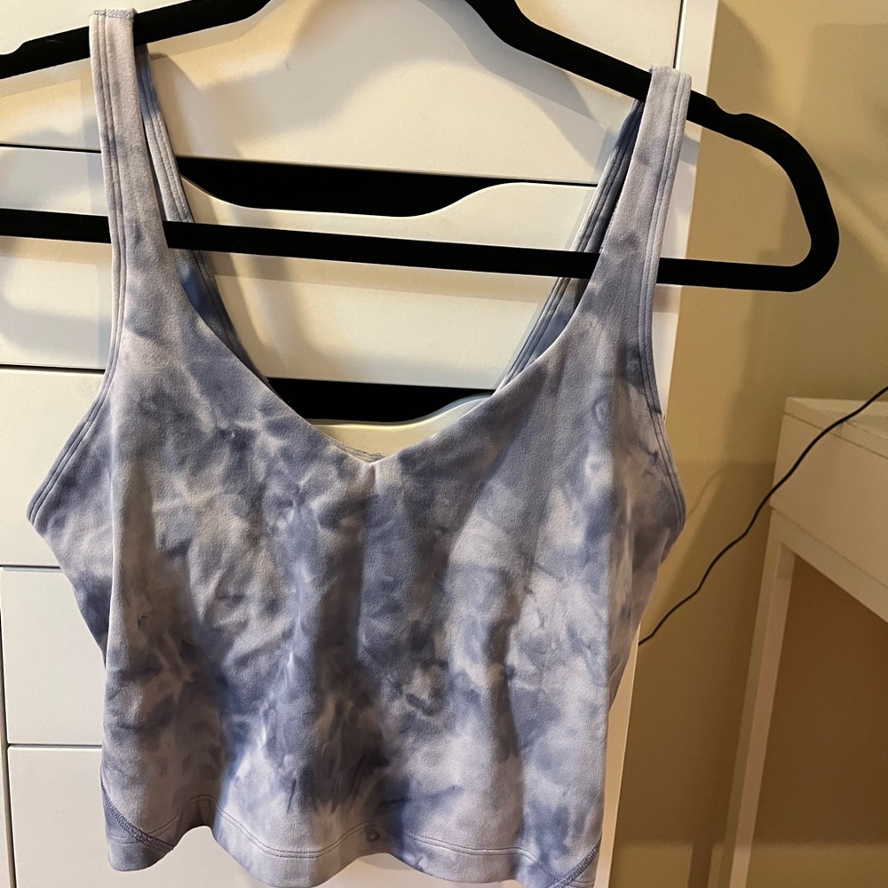 Lululemon Tie Dye Align Tank Top Size 6